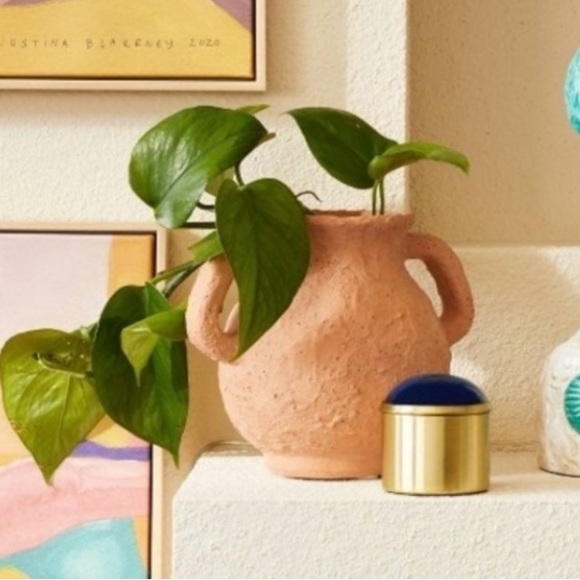 NEW Opalhouse Jungalow Terracotta Jug Vase w/Handles - Picture 5 of 5